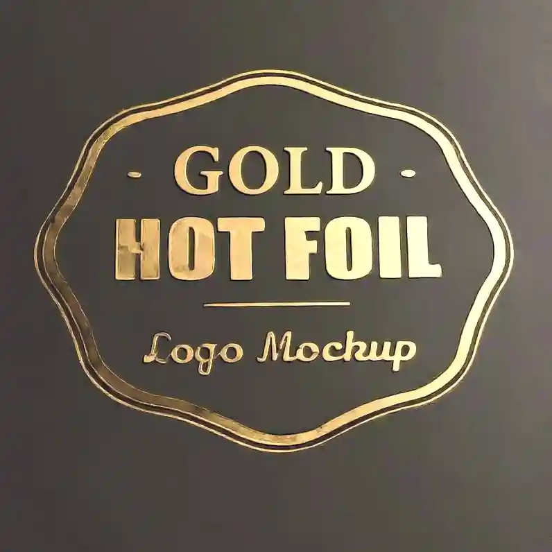 Gold Foiling finish