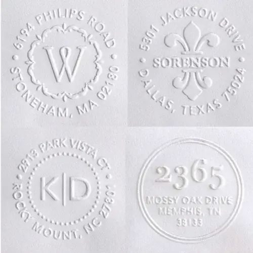 Embossing finish