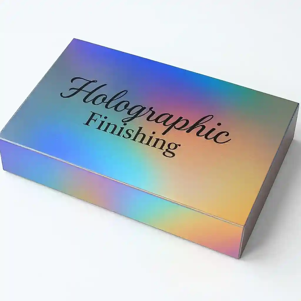 Holographic finish