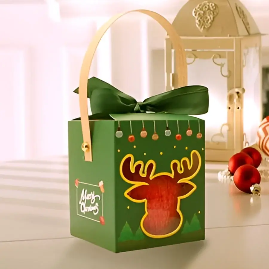 Custom bakery christmas box from Horizons Packaging