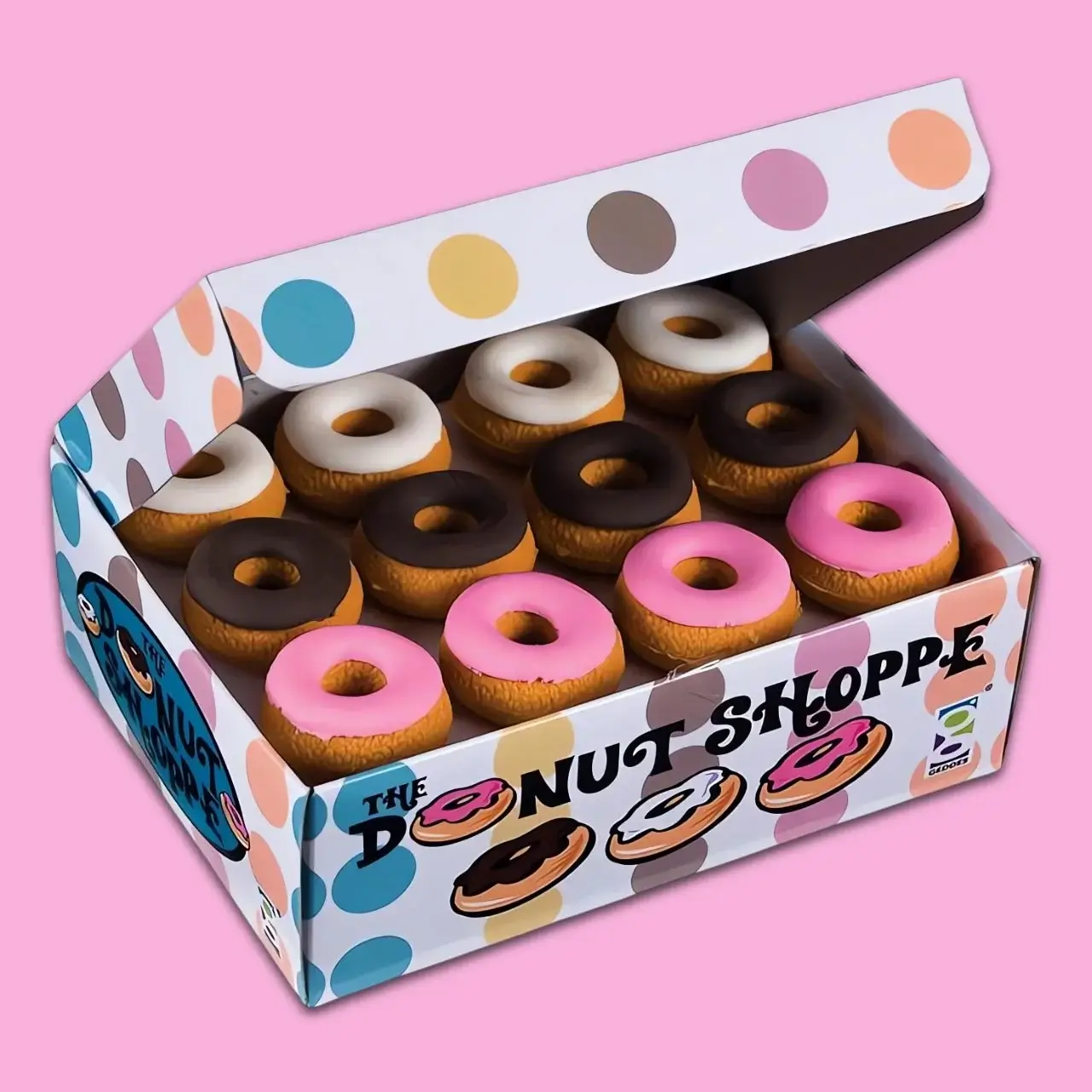 Custom donut box from Horizons Packaging