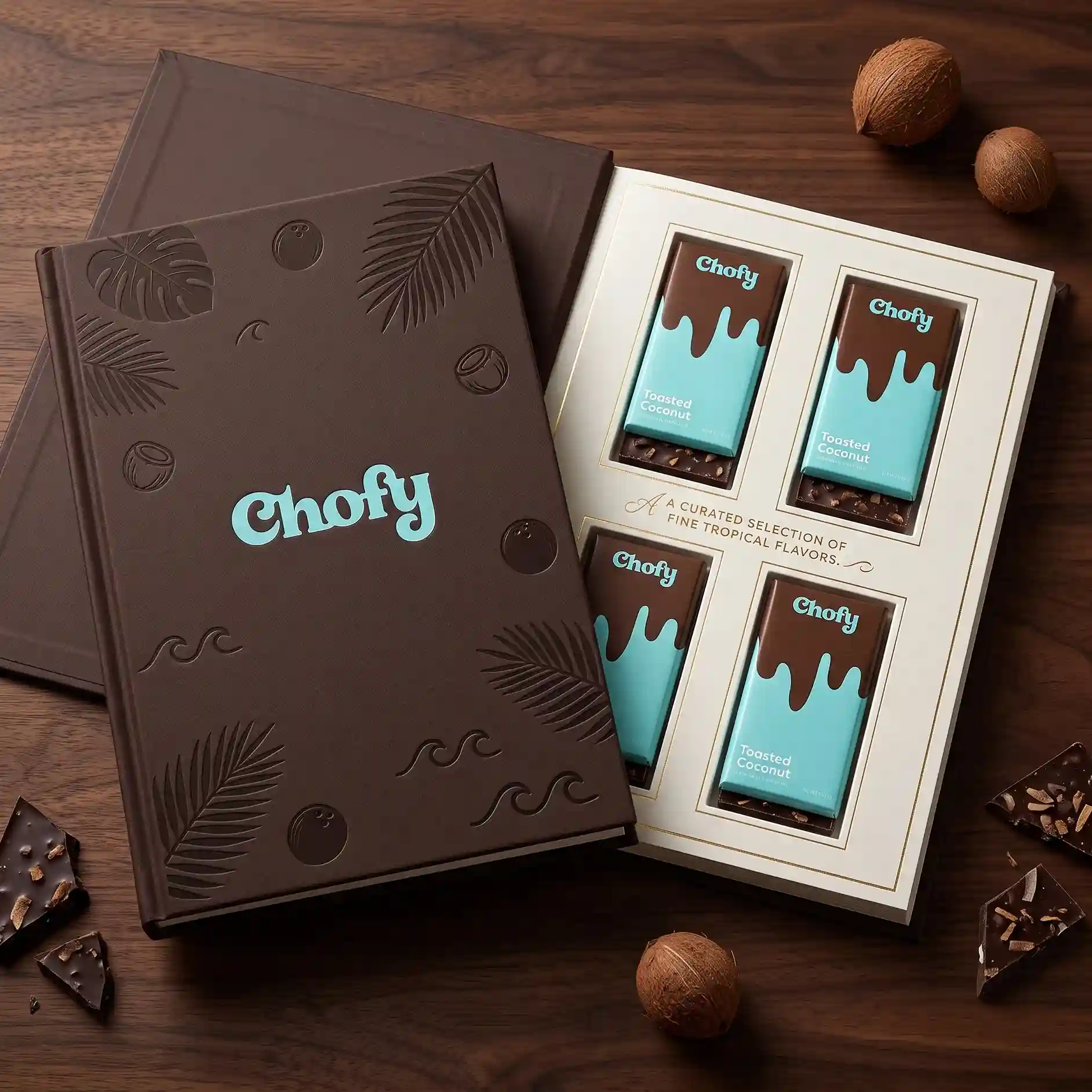 Custom chocolate bar box from Horizons Packaging