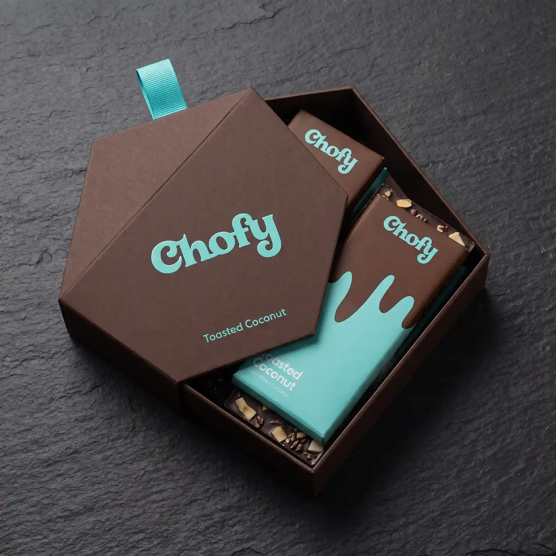 Custom chocolate bar box from Horizons Packaging