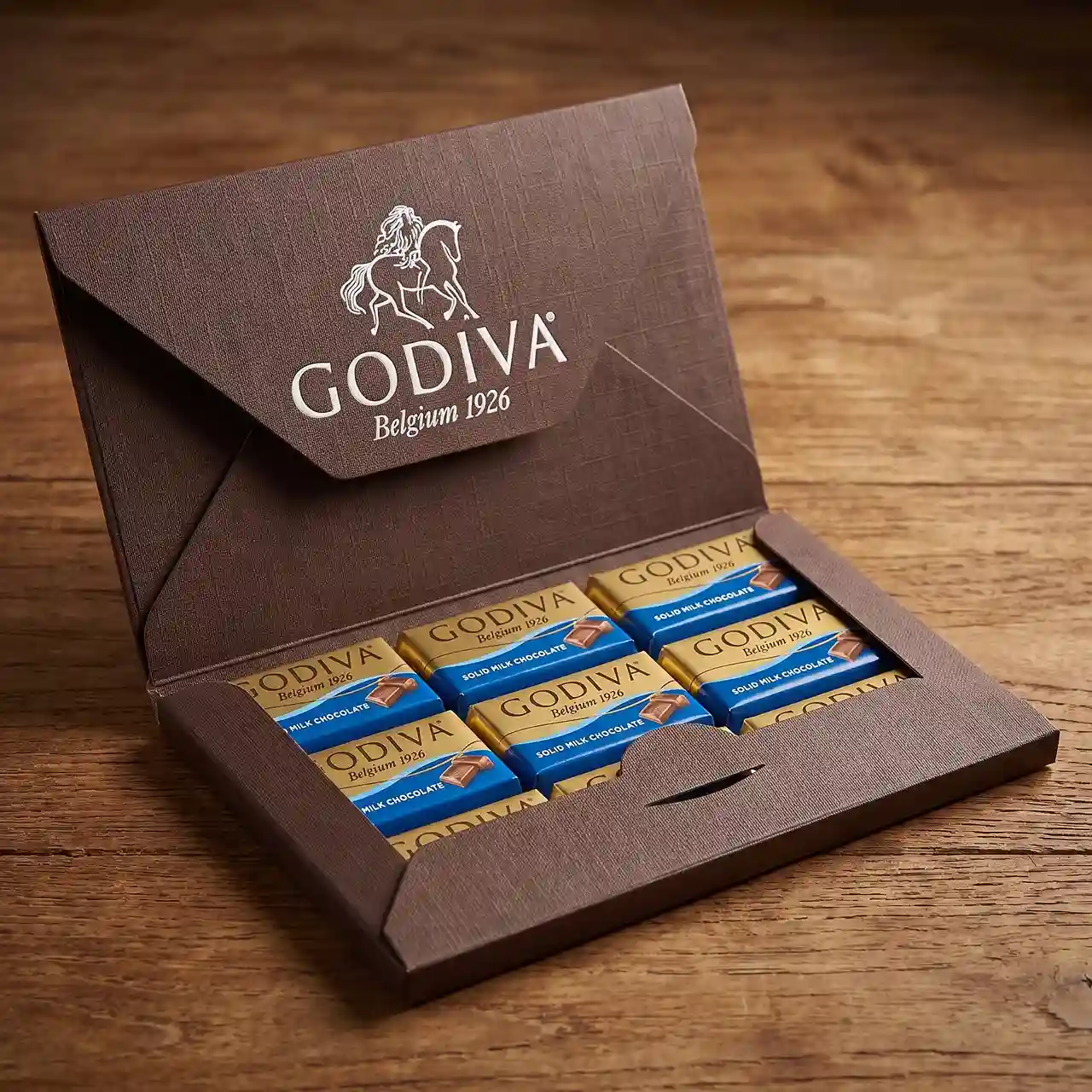 Custom chocolate display box from Horizons Packaging