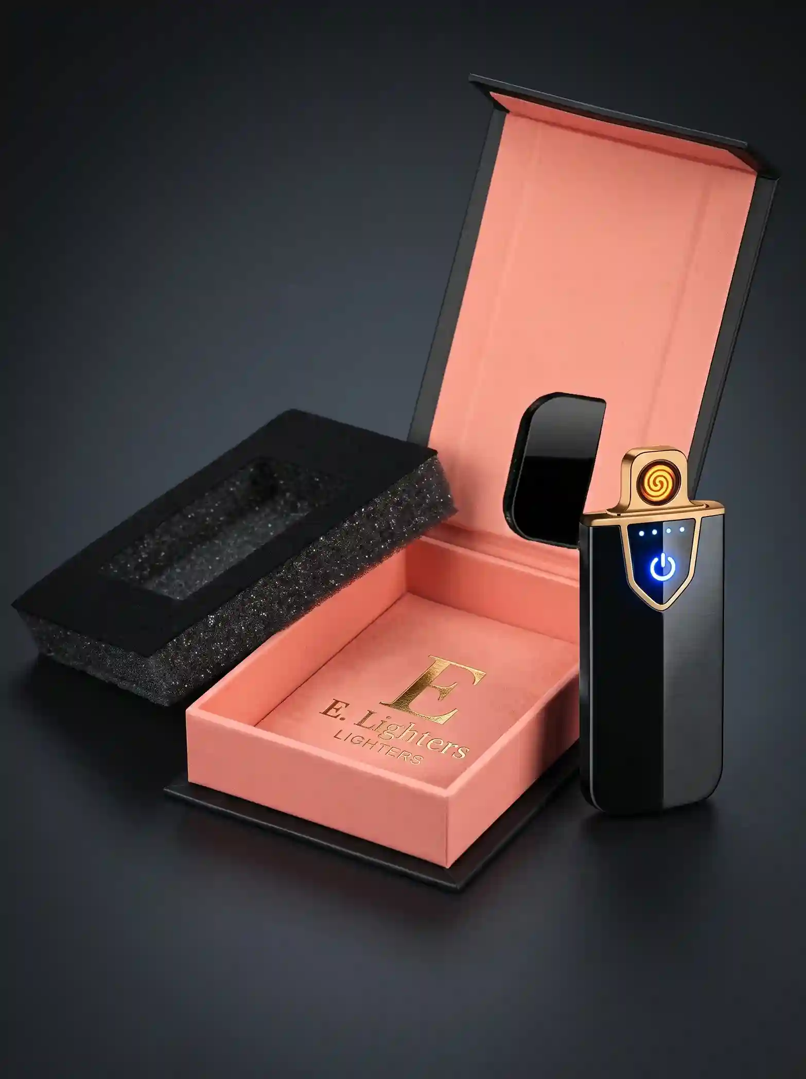 Custom custom lighter box from Horizons Packaging