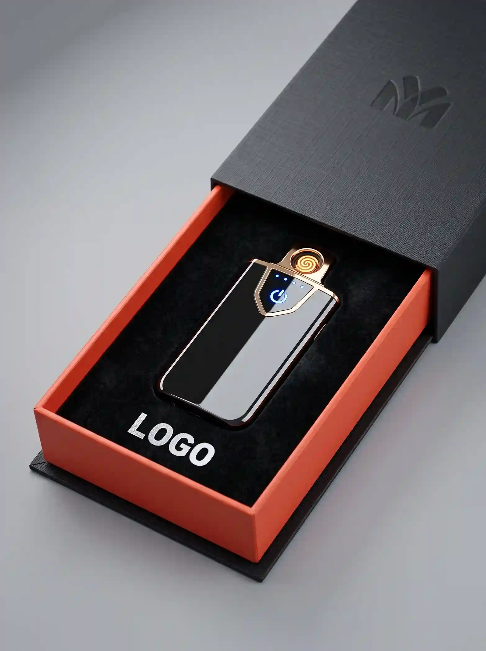 Custom custom lighter box from Horizons Packaging