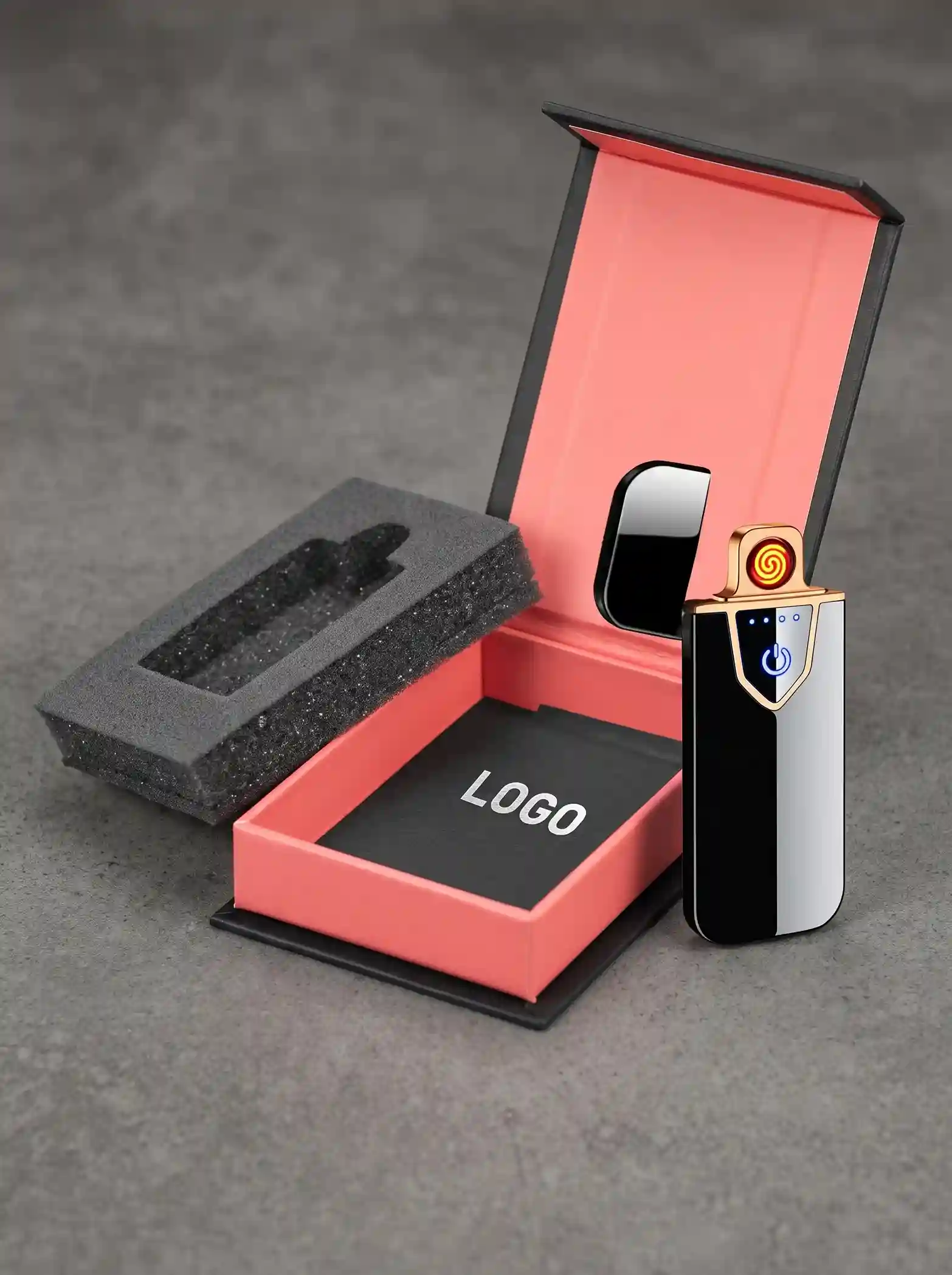 Custom custom lighter box from Horizons Packaging