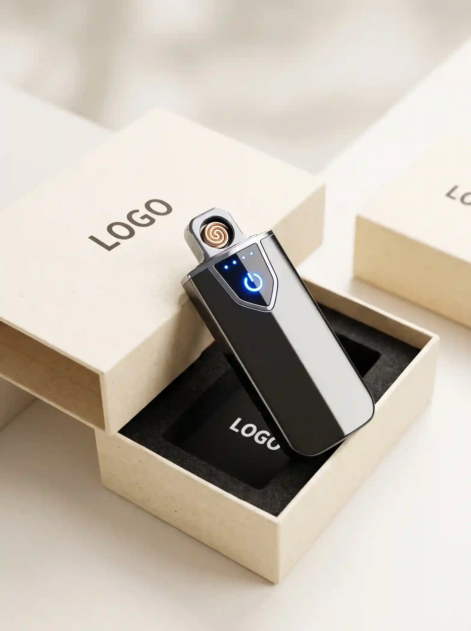 Custom custom lighter box from Horizons Packaging