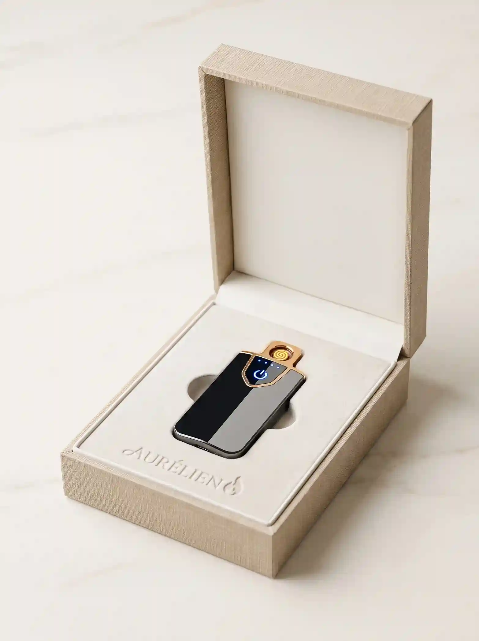 Custom custom lighter box from Horizons Packaging