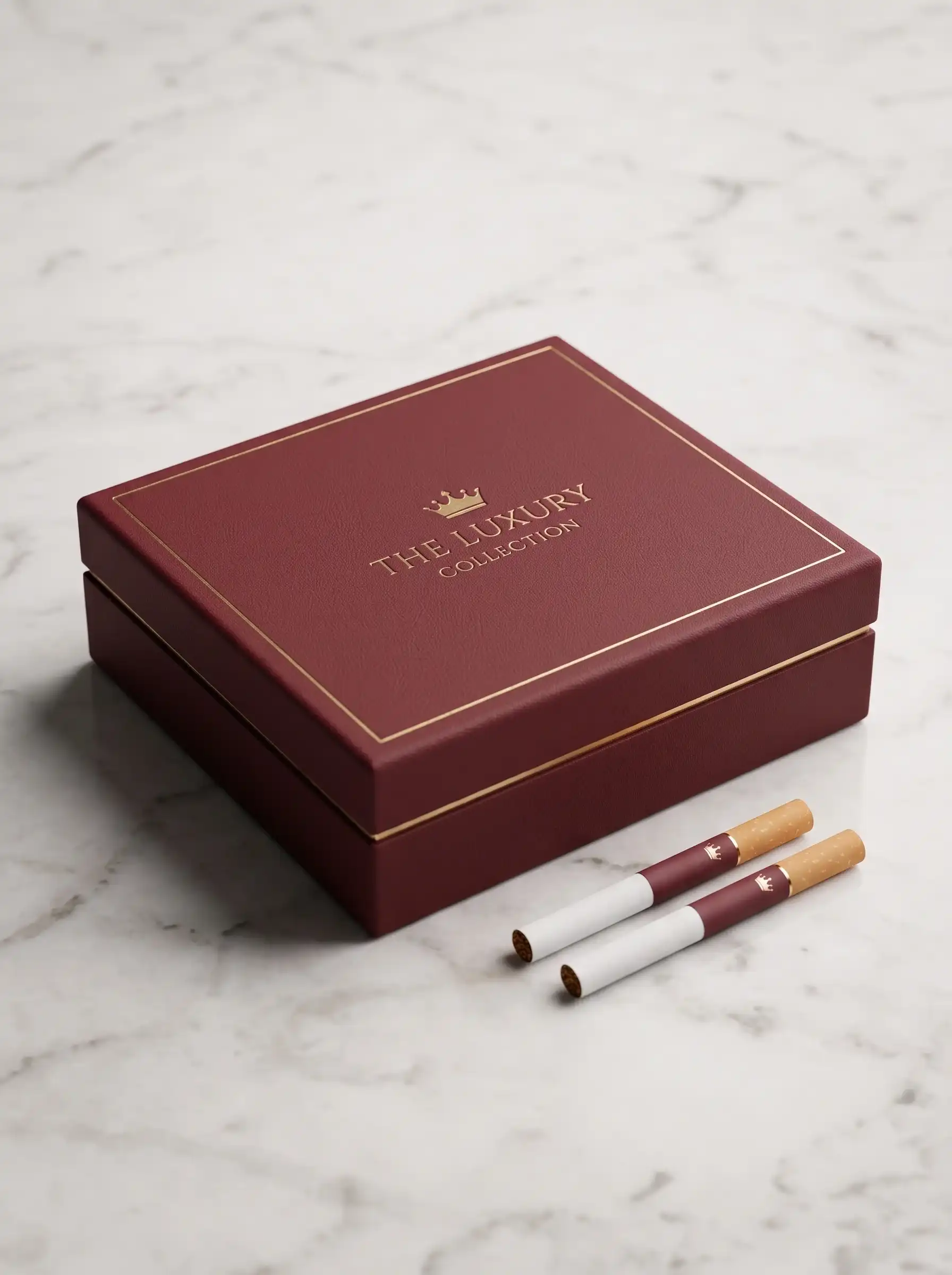 Custom tobacco box from Horizons Packaging