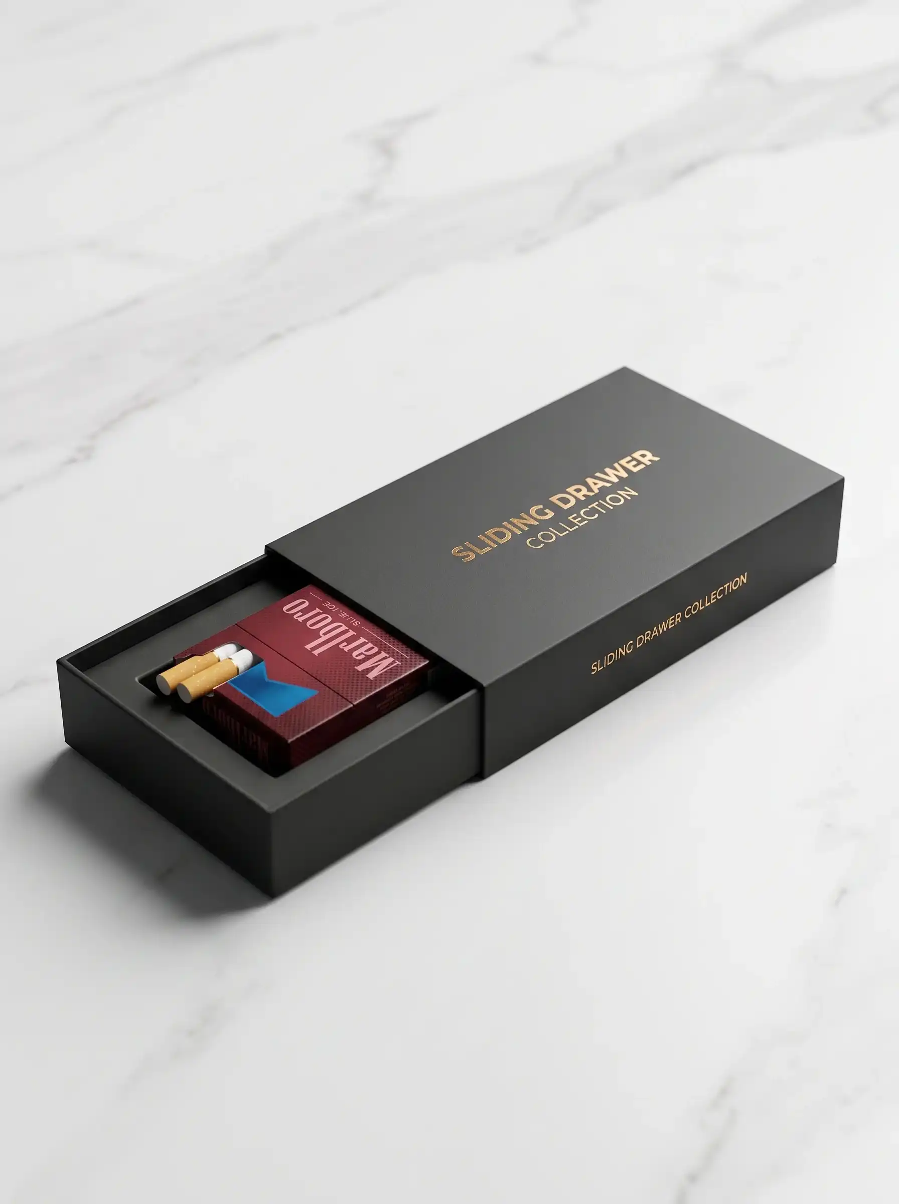 Custom tobacco box from Horizons Packaging