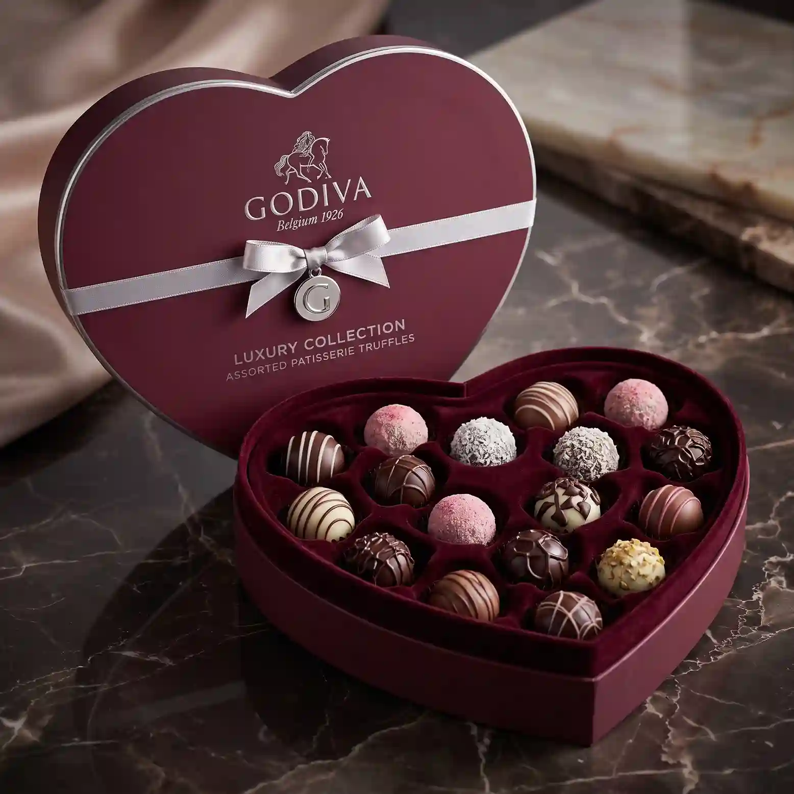 Custom truffle box from Horizons Packaging