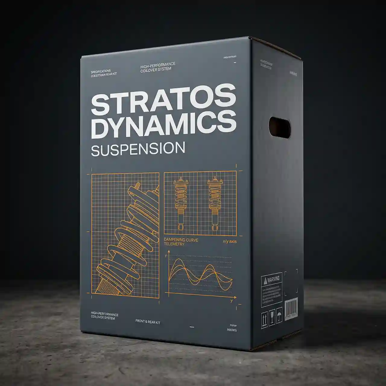 Custom car parts package from Horizons Packaging
