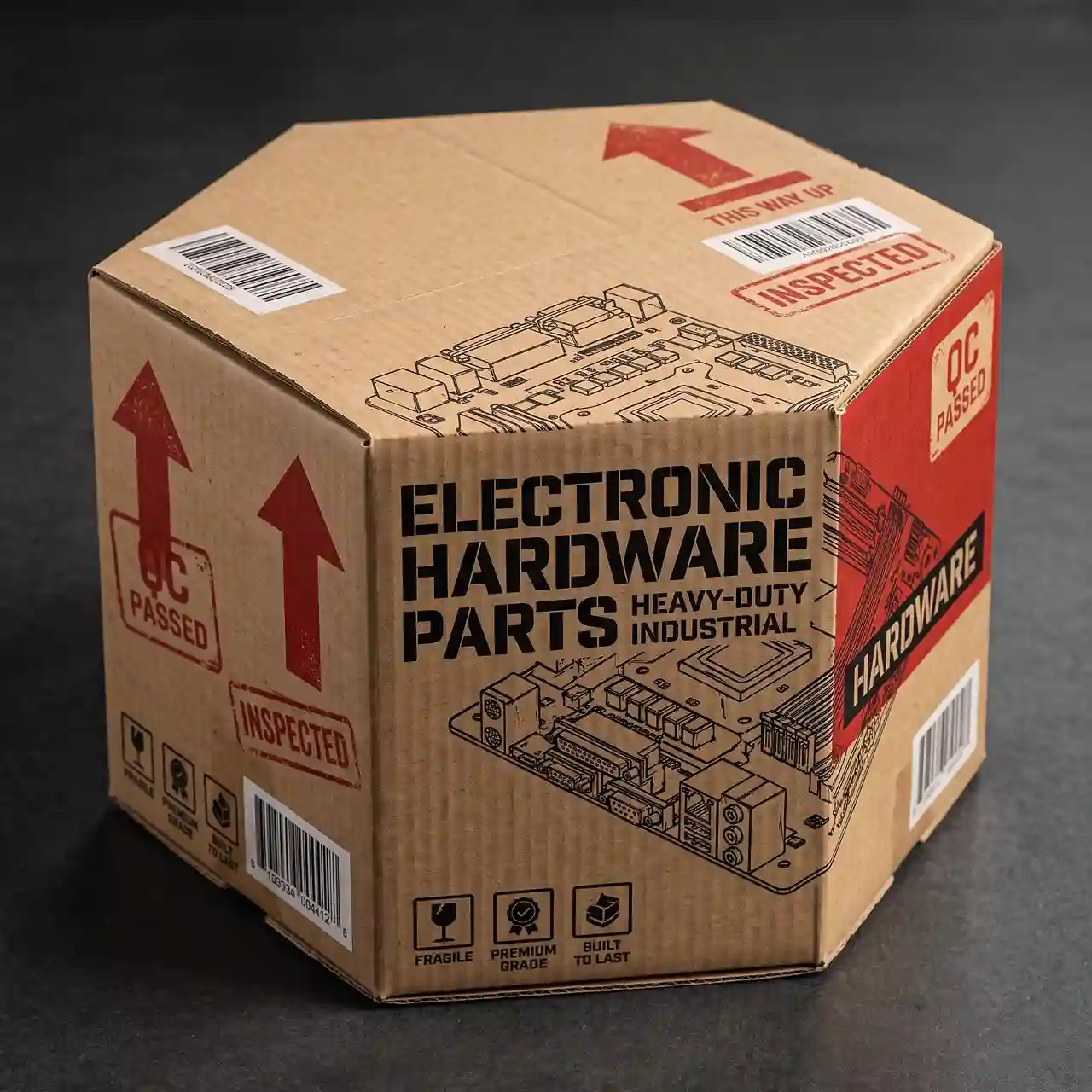 Custom car parts package from Horizons Packaging