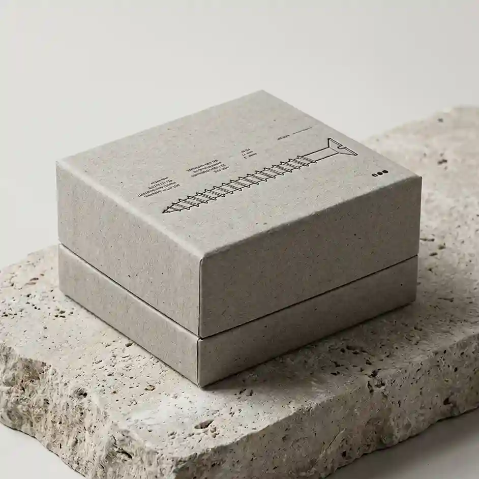 custom screw box from Horizons Packaging