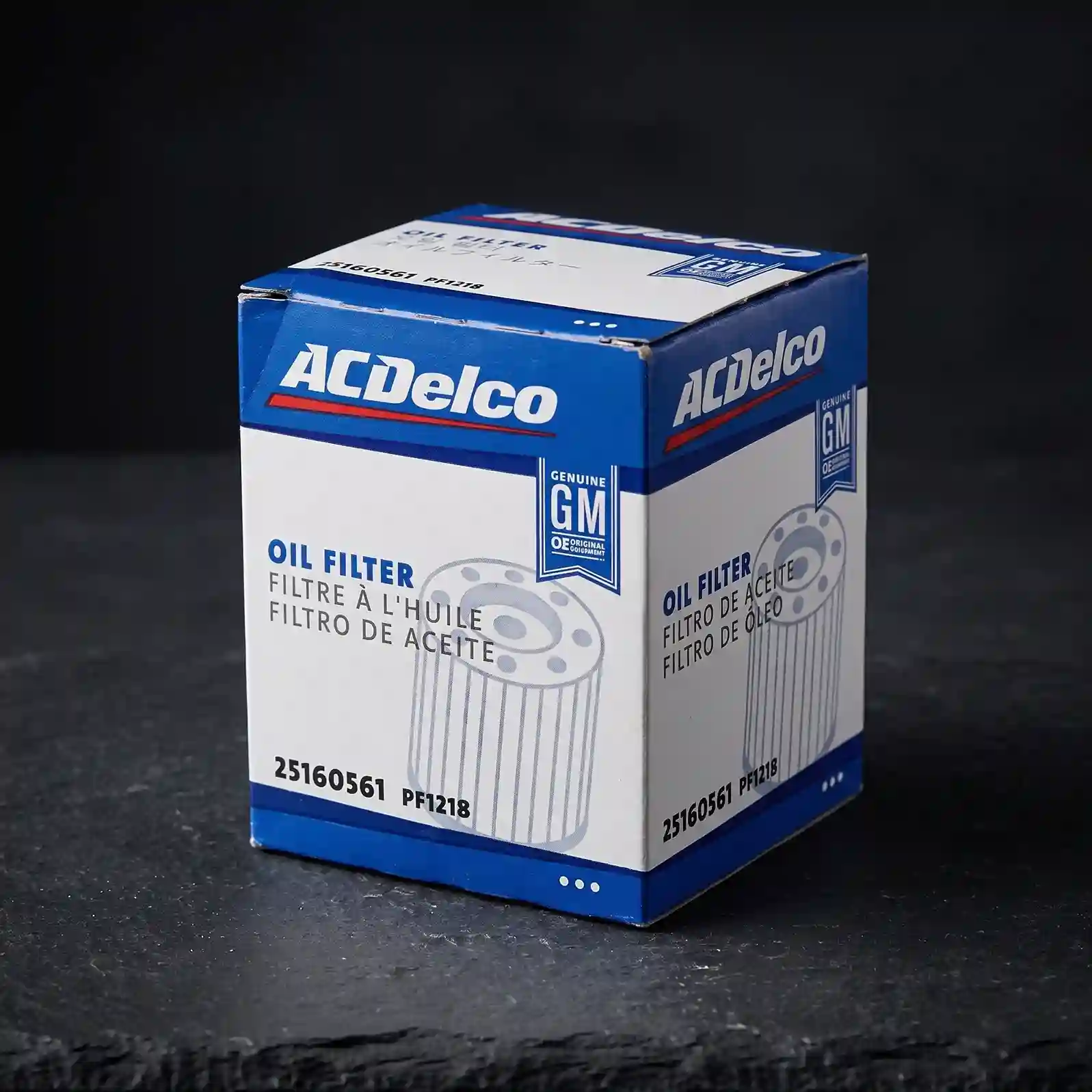 Custom oil filter box from Horizons Packaging
