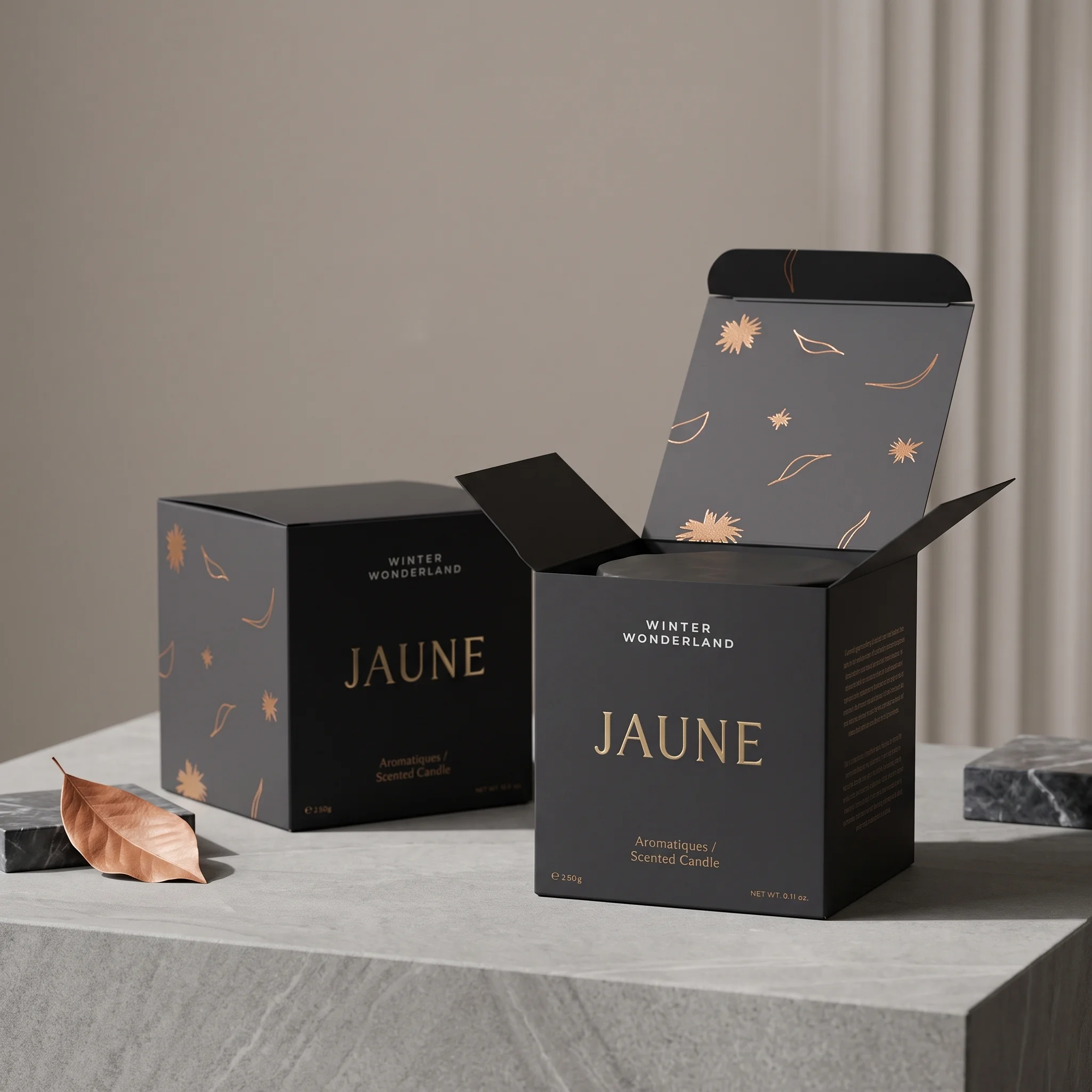 Retail Candle Boxes
