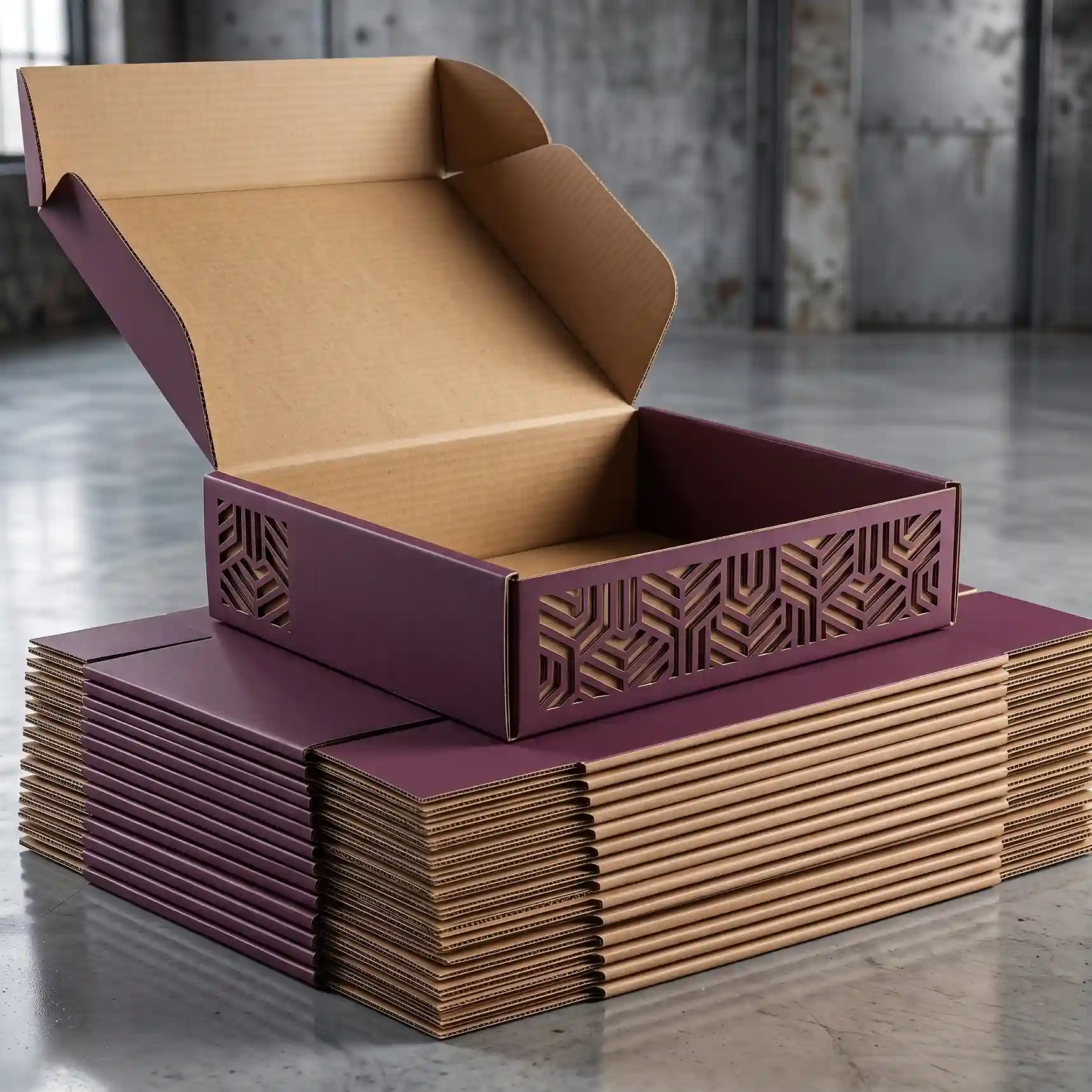 Custom retail corrugated box from Horizons Packaging