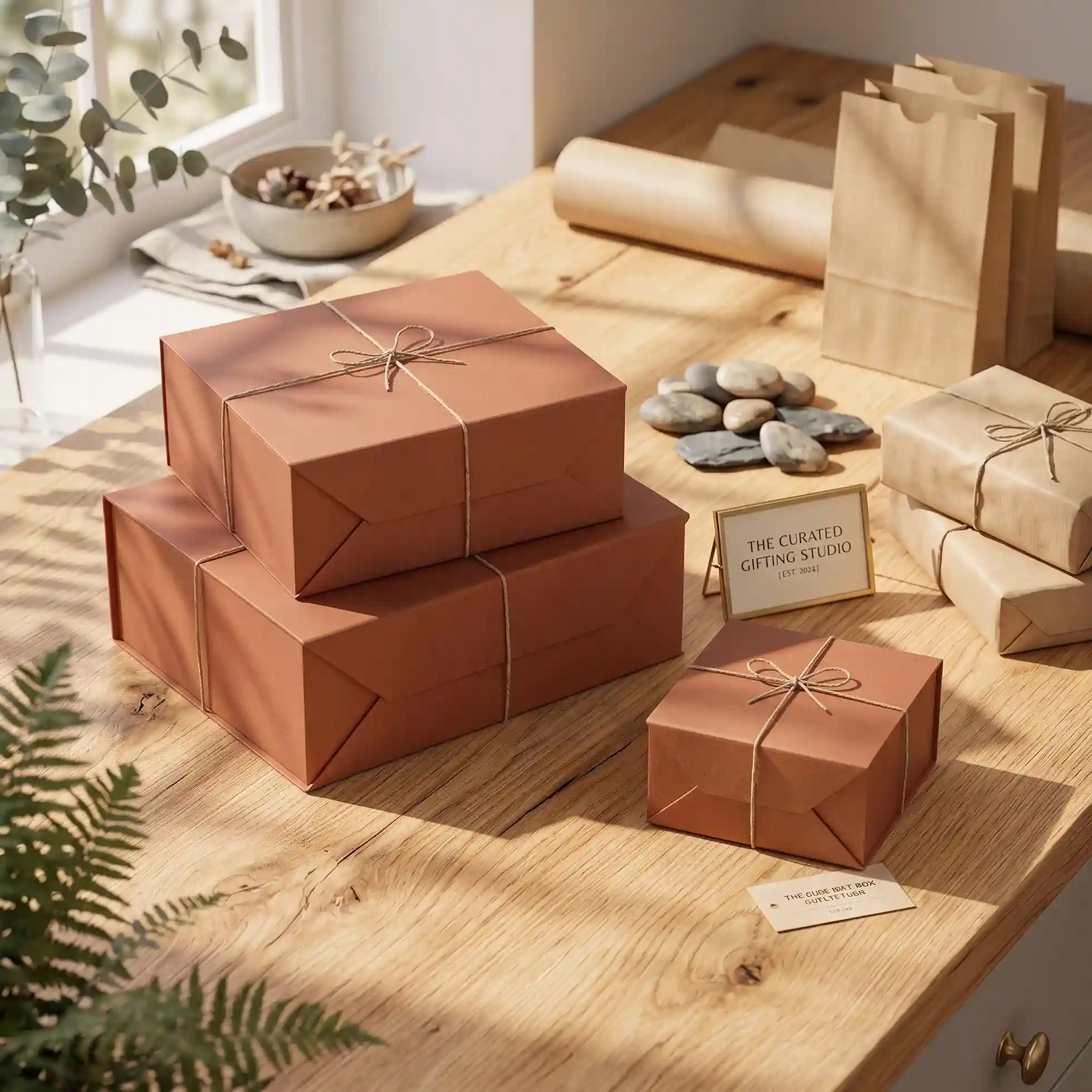 Custom retail gift box from Horizons Packaging