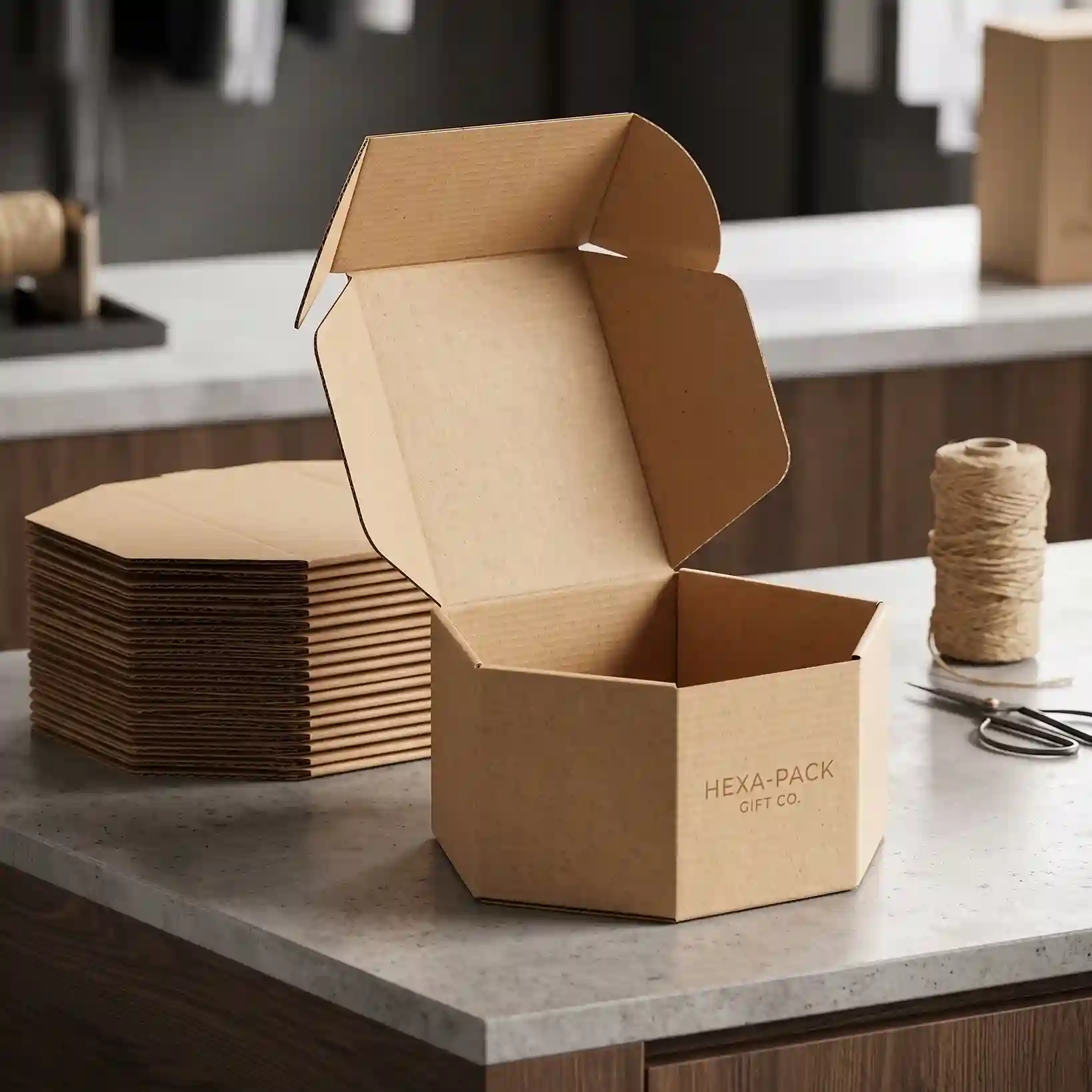 Custom corrugated shipping box from Horizons Packaging