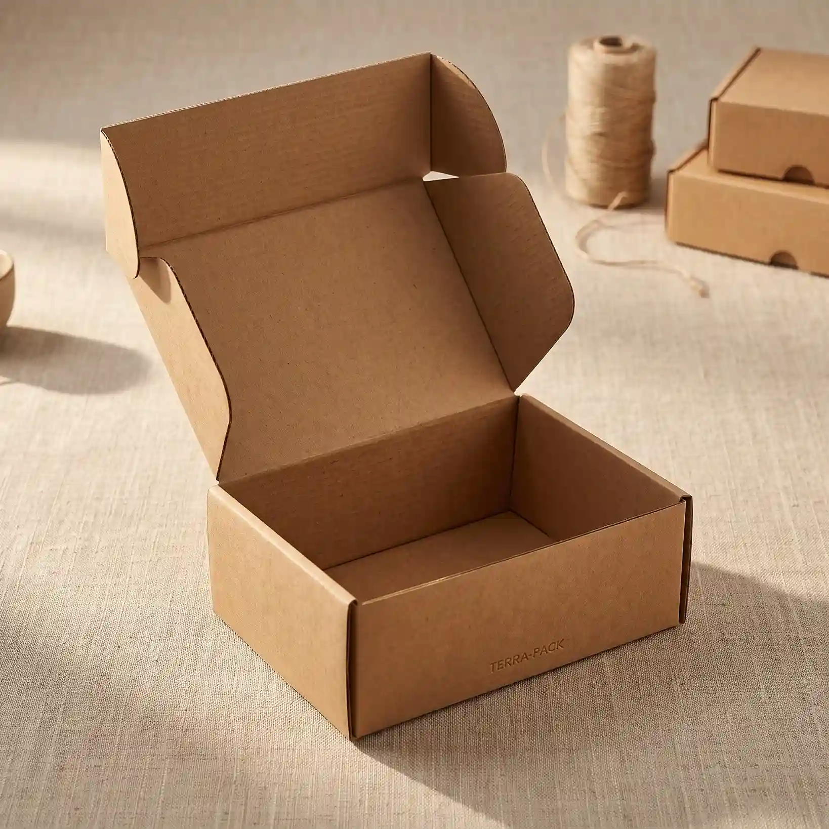 Custom corrugated shipping box from Horizons Packaging