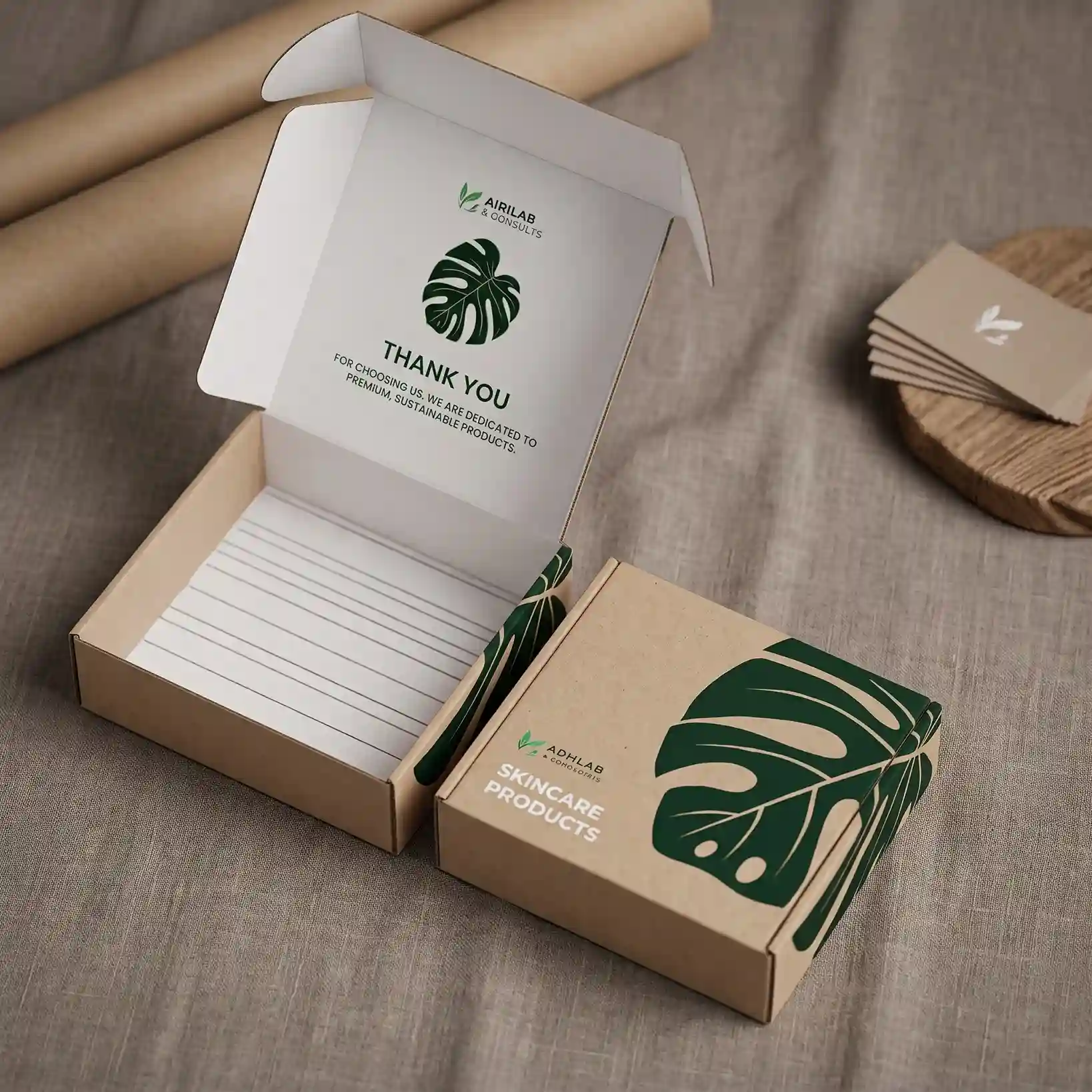 Custom custom printed shipping box from Horizons Packaging