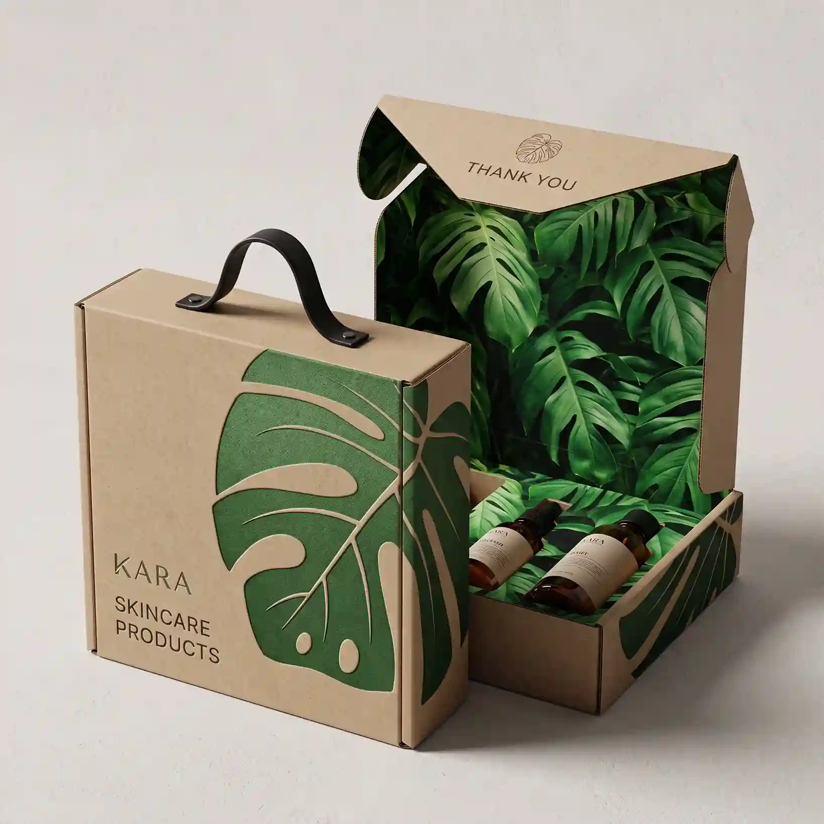 Custom custom printed shipping box from Horizons Packaging