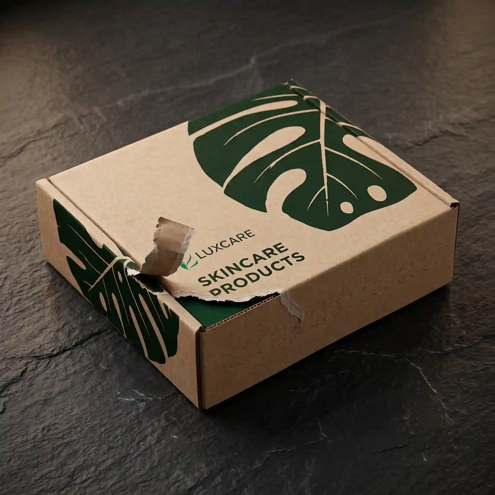 Custom custom printed shipping box from Horizons Packaging