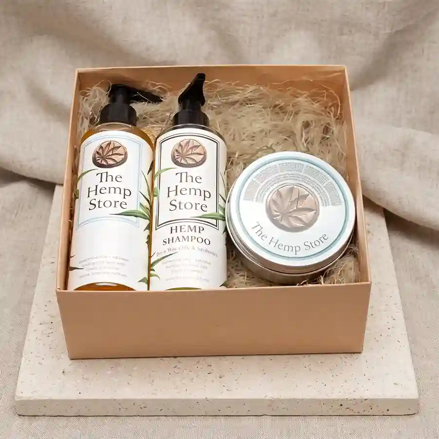 Custom hemp shipping box from Horizons Packaging