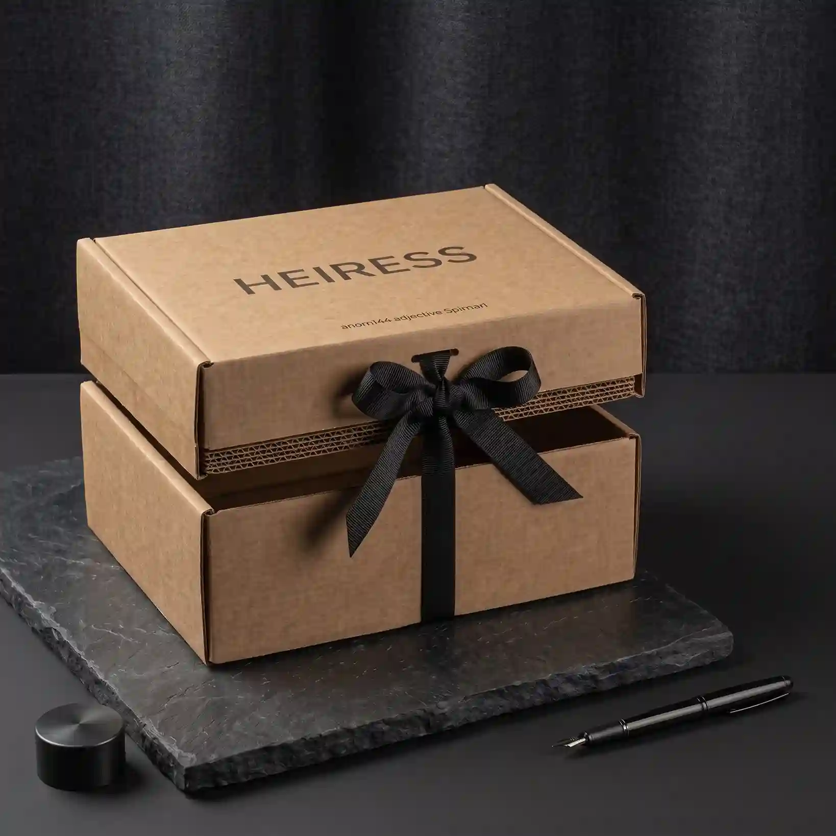Custom luxury shipping box from Horizons Packaging