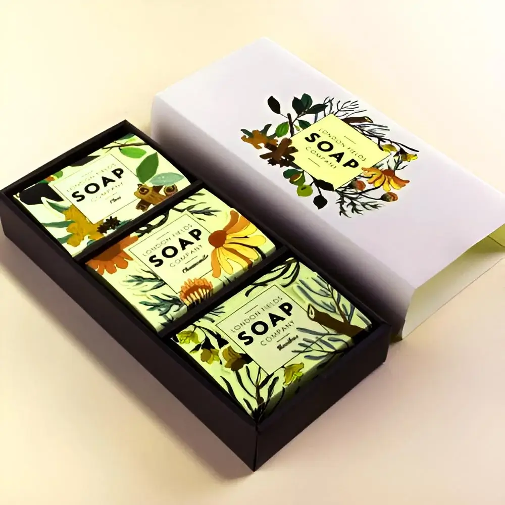 Custom custom soap box from Horizons Packaging