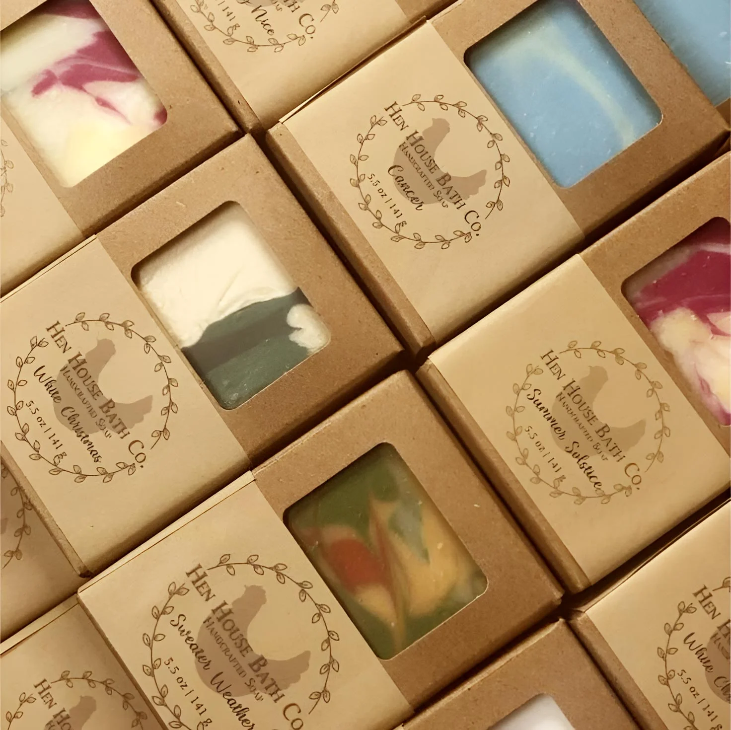 Custom kraft soap box from Horizons Packaging