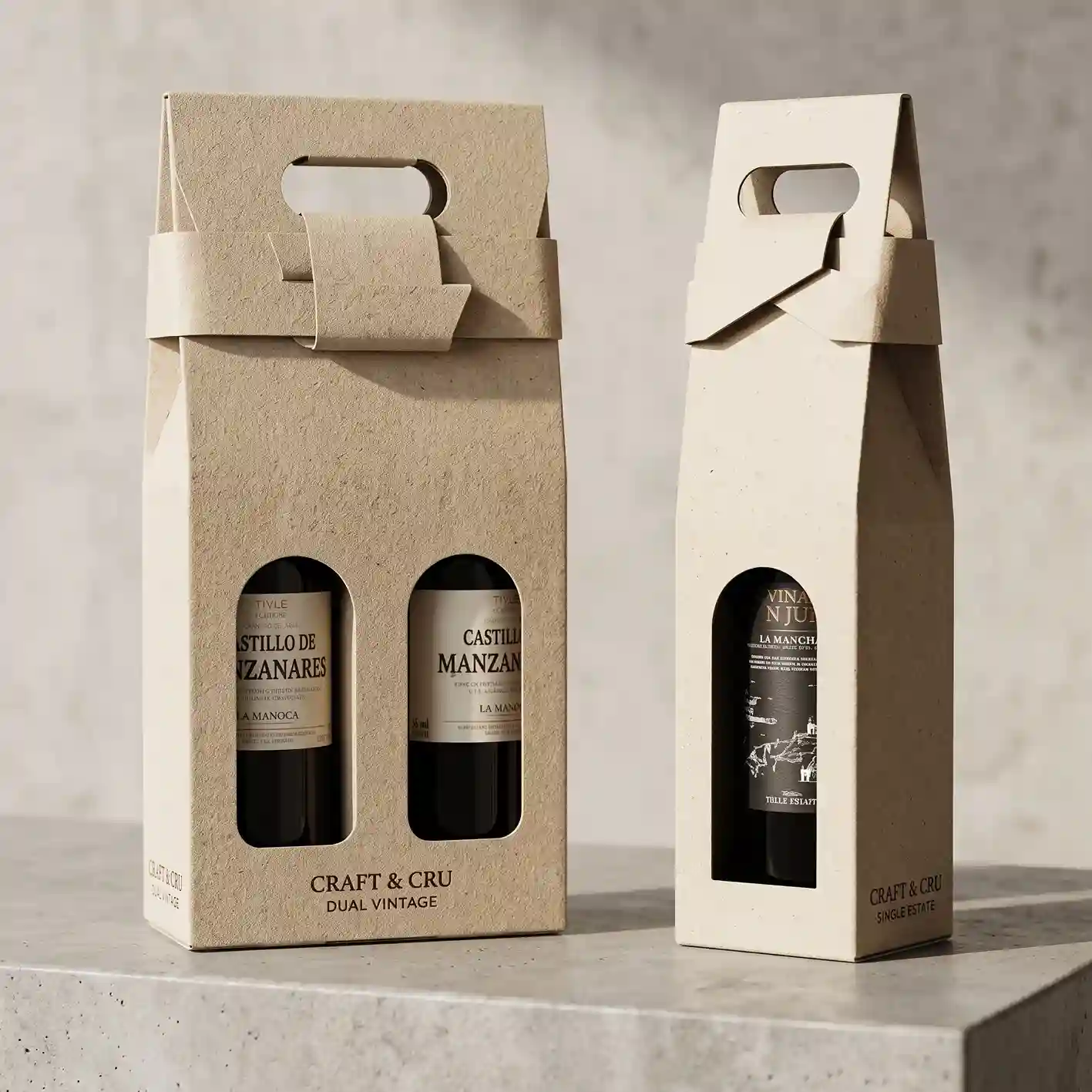 Custom bottle bag from Horizons Packaging