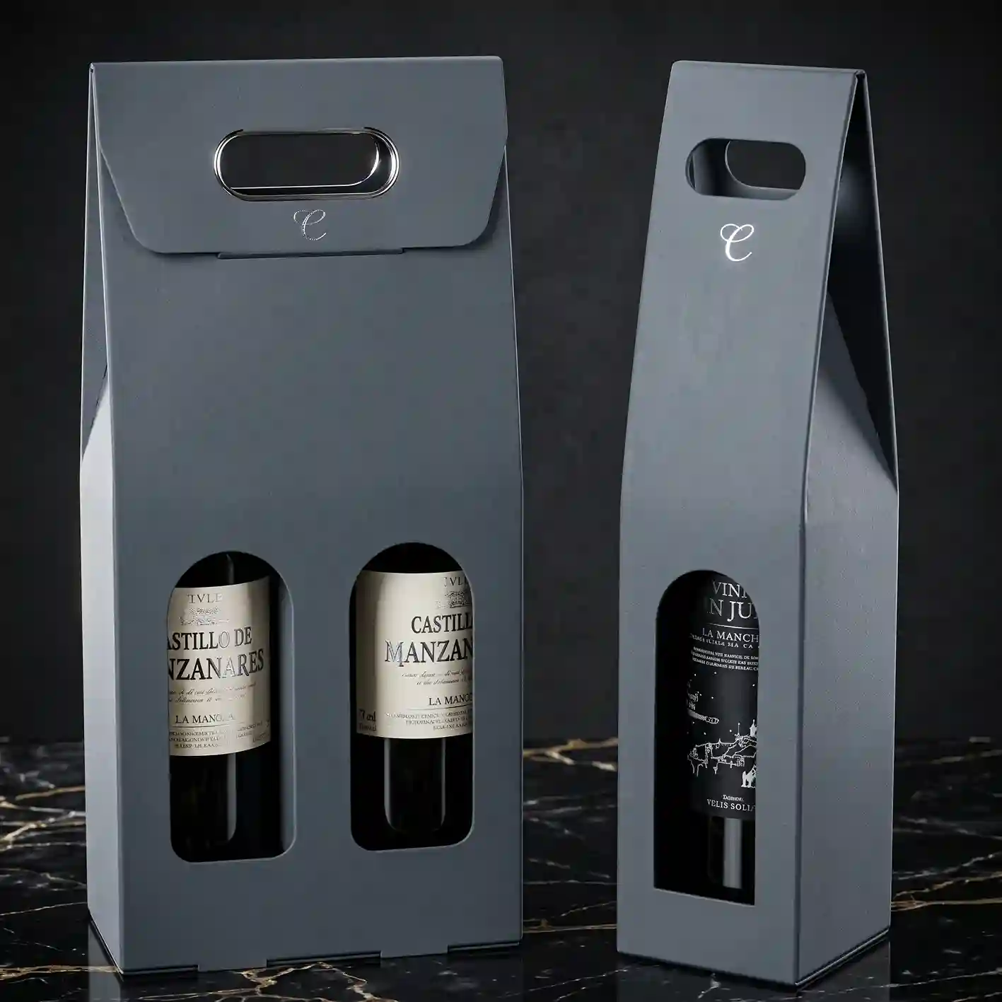 Custom bottle bag from Horizons Packaging