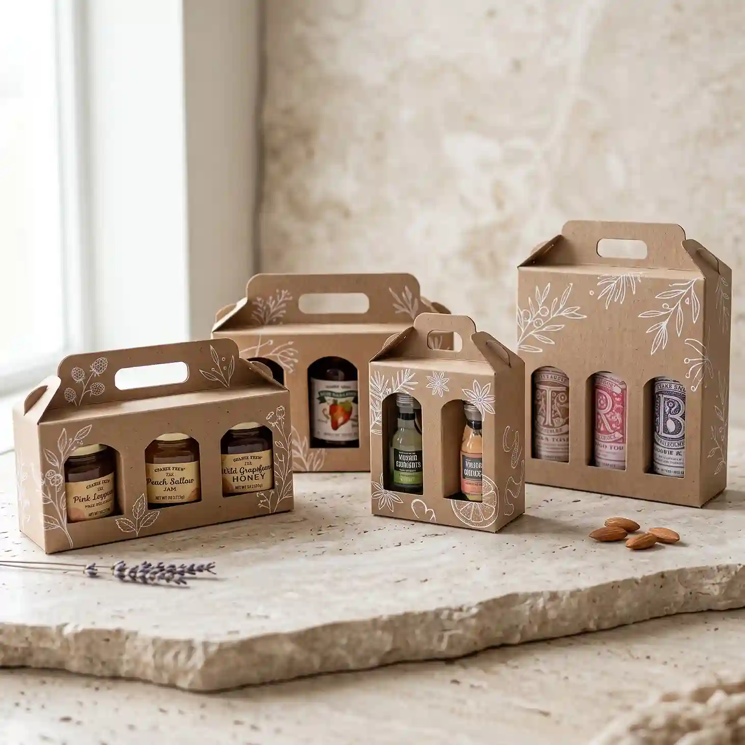 Custom bottle shipping box from Horizons Packaging