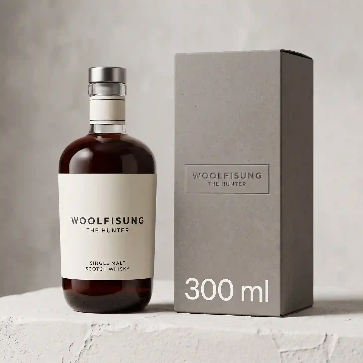 Custom whiskey bottle box from Horizons Packaging