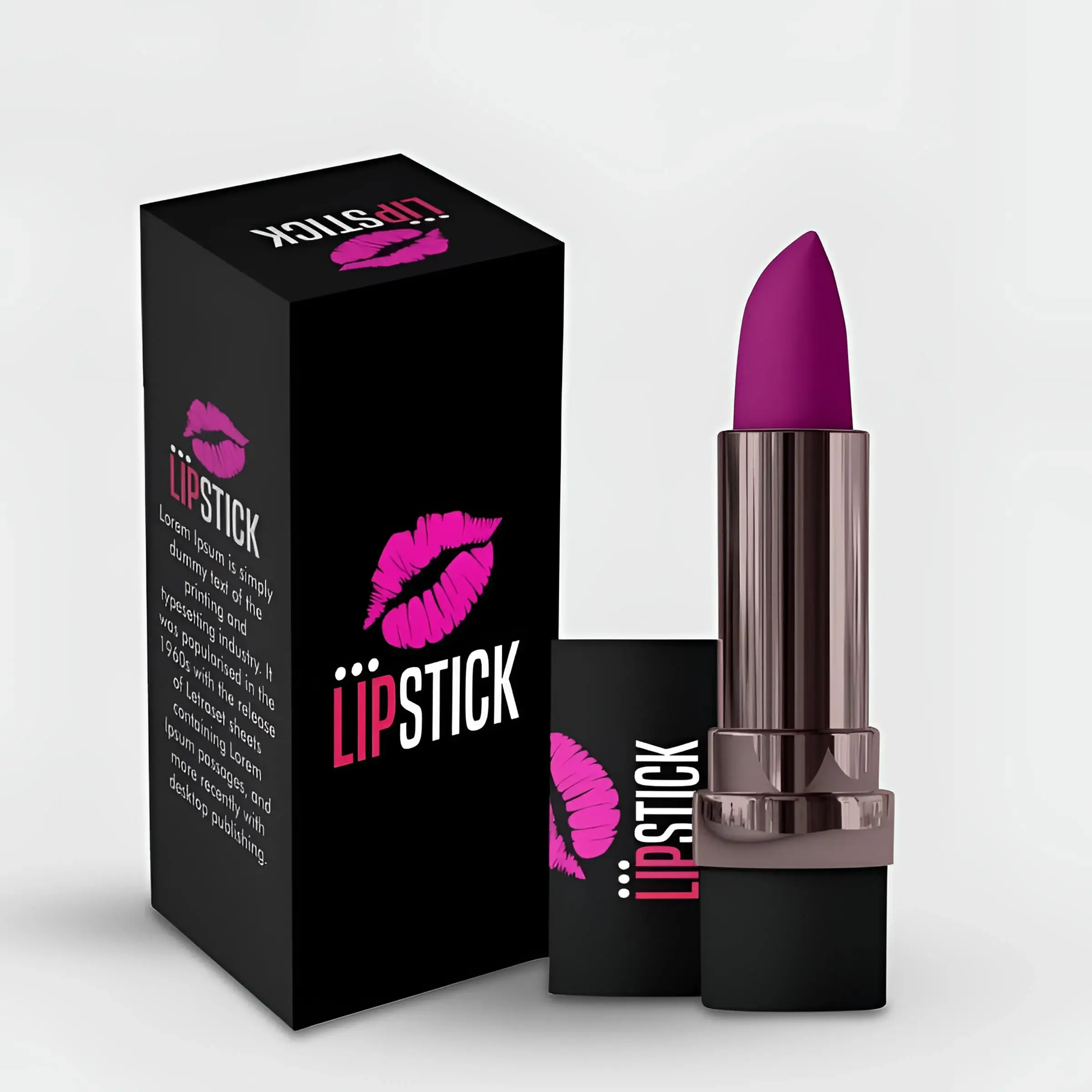 Custom lipstick box from Horizons Packaging β slim tube packaging