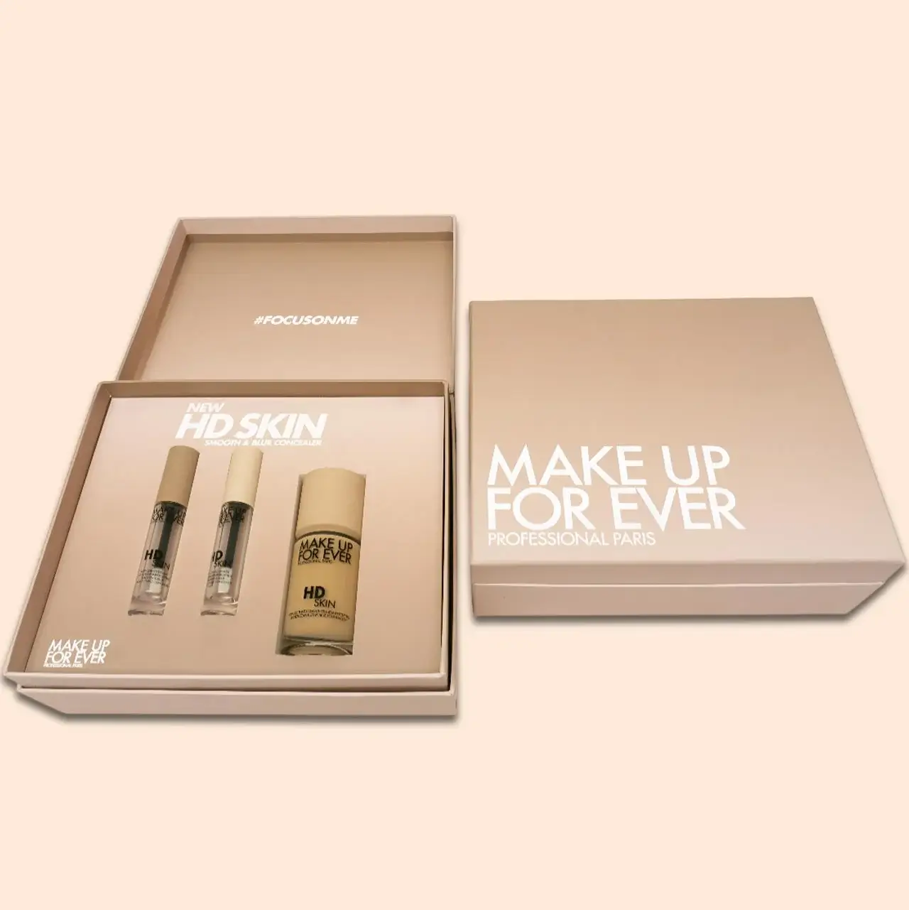 Custom makeup box from Horizons Packaging — palette and kit packaging