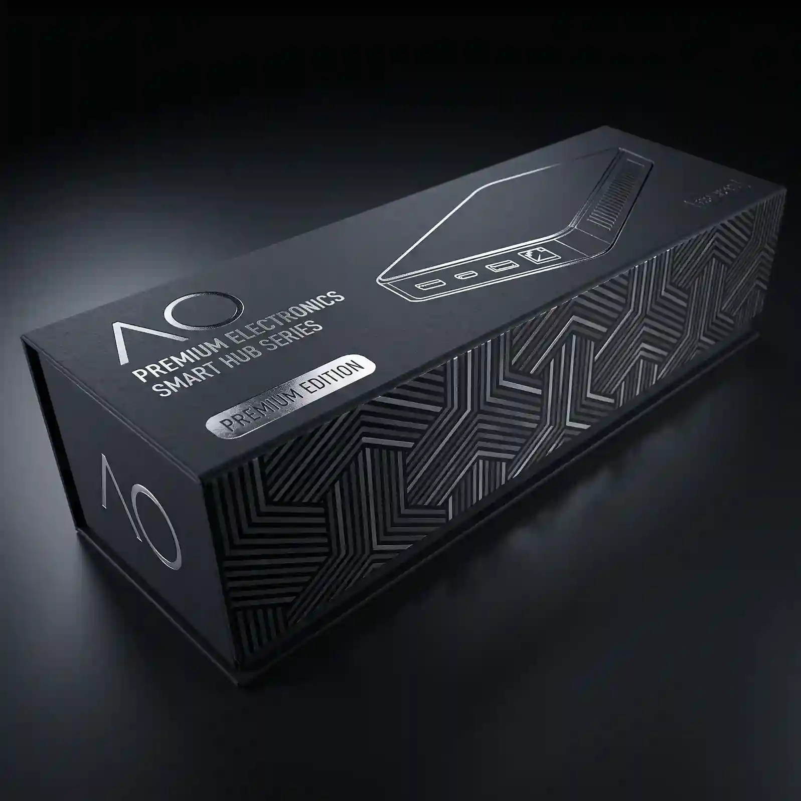 Custom electric toothbrush box from Horizons Packaging