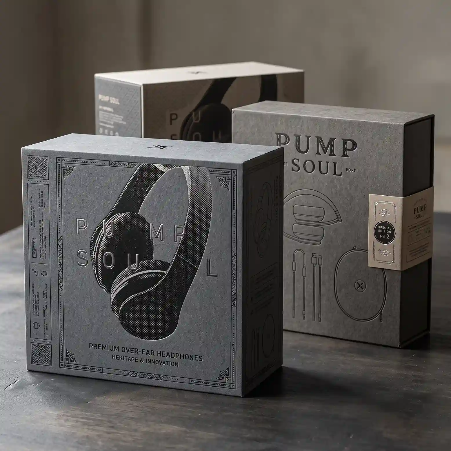 Custom headphones box from Horizons Packaging