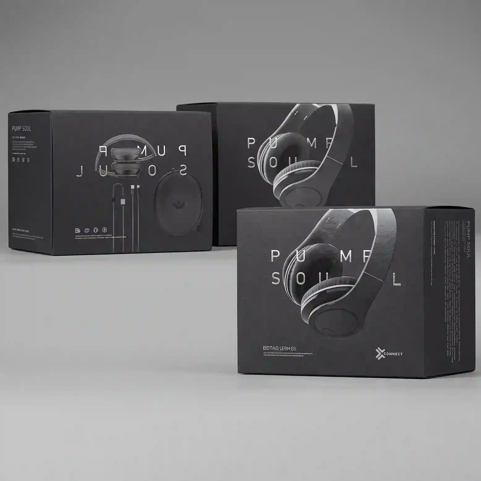 Custom headphones box from Horizons Packaging