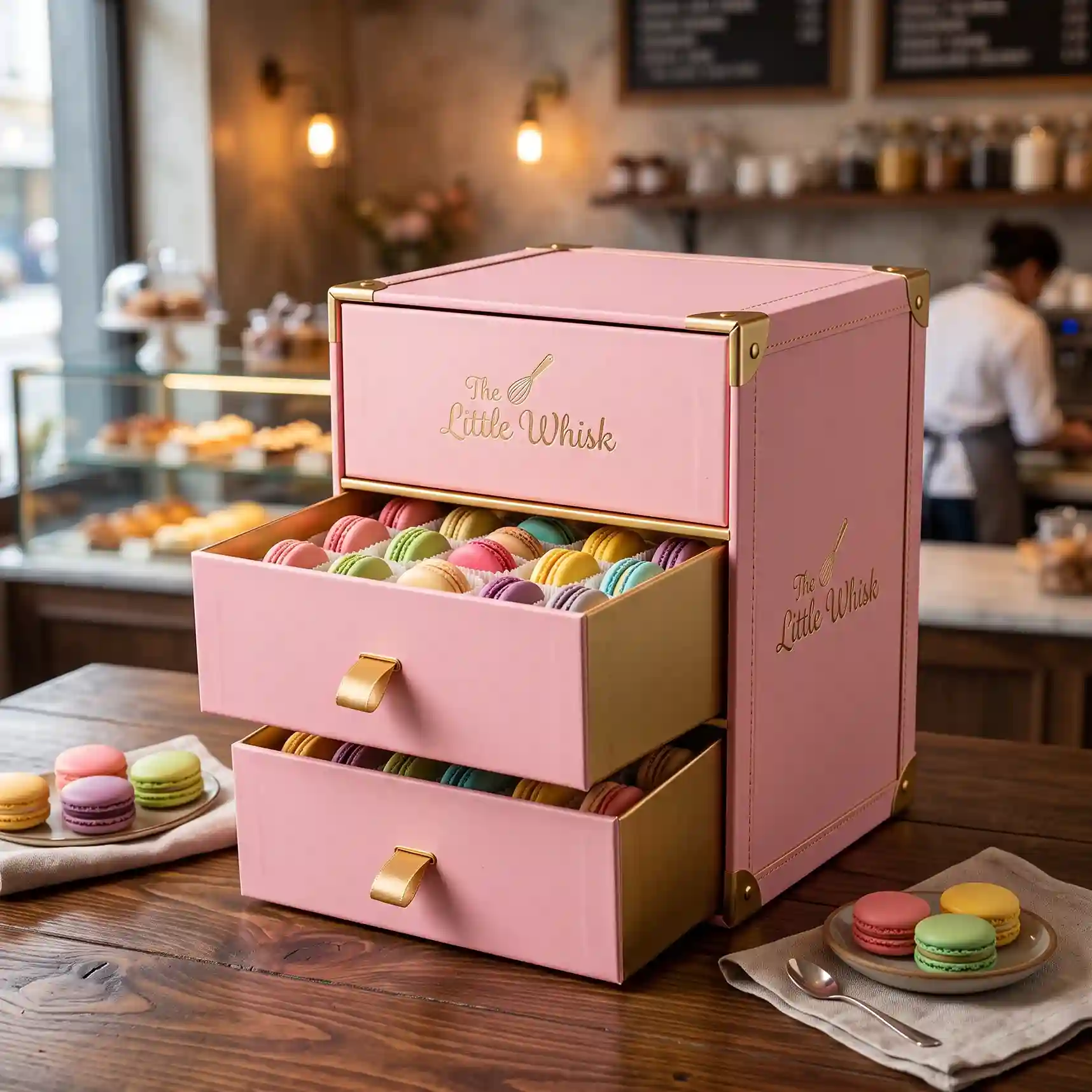 Custom bakery gift box from Horizons Packaging