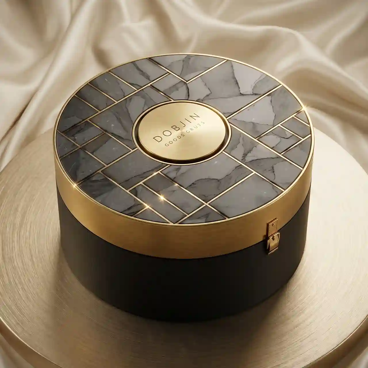 Custom gift box with lid from Horizons Packaging
