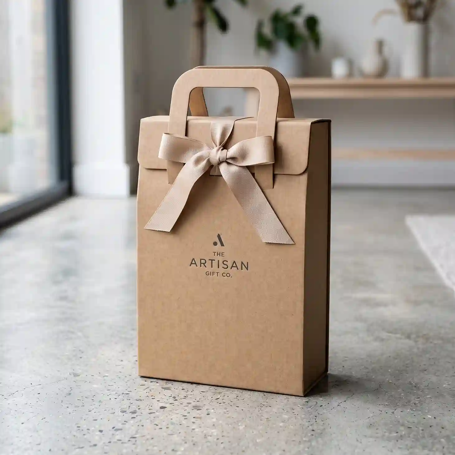 Custom kraft gift box from Horizons Packaging