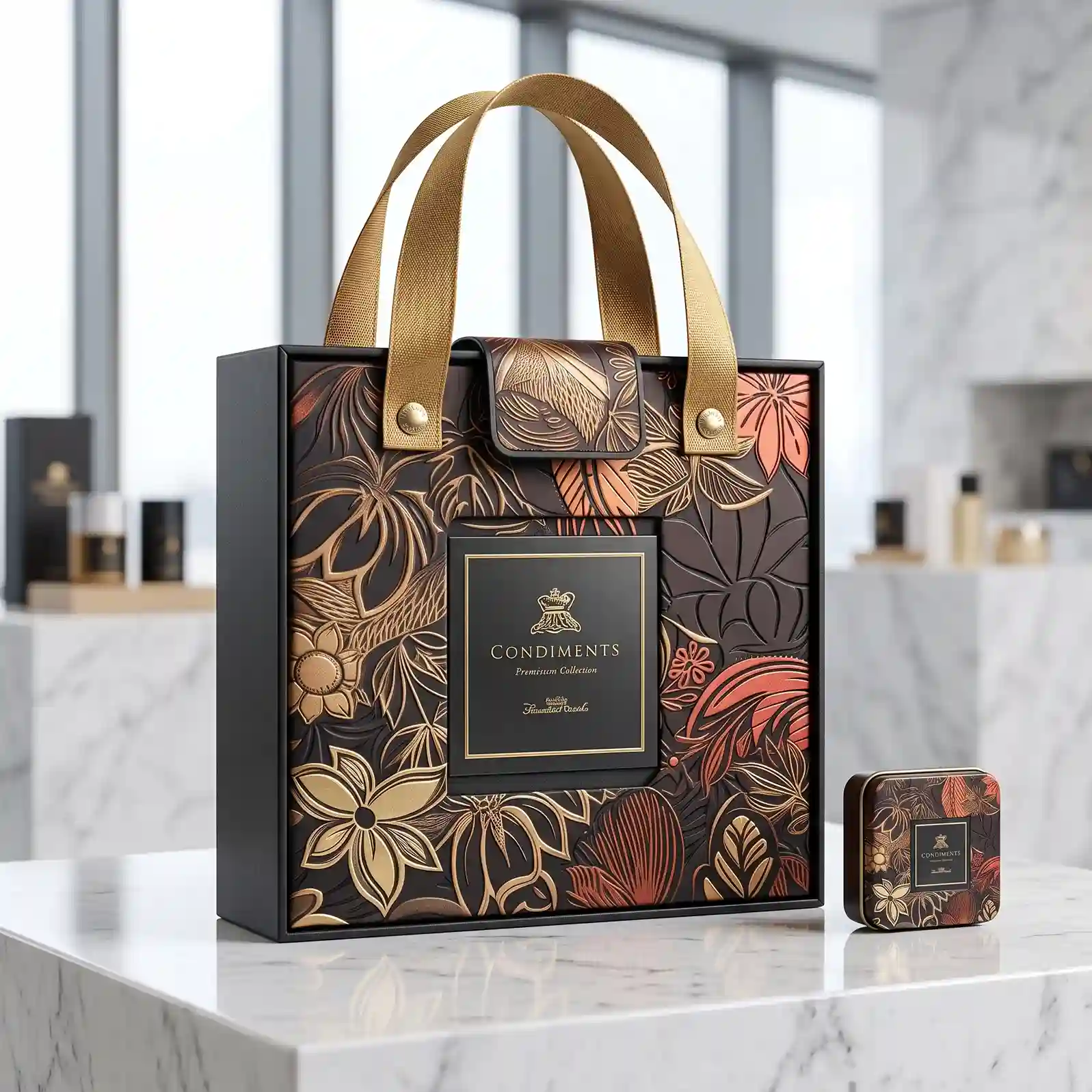 Custom luxury gift box from Horizons Packaging