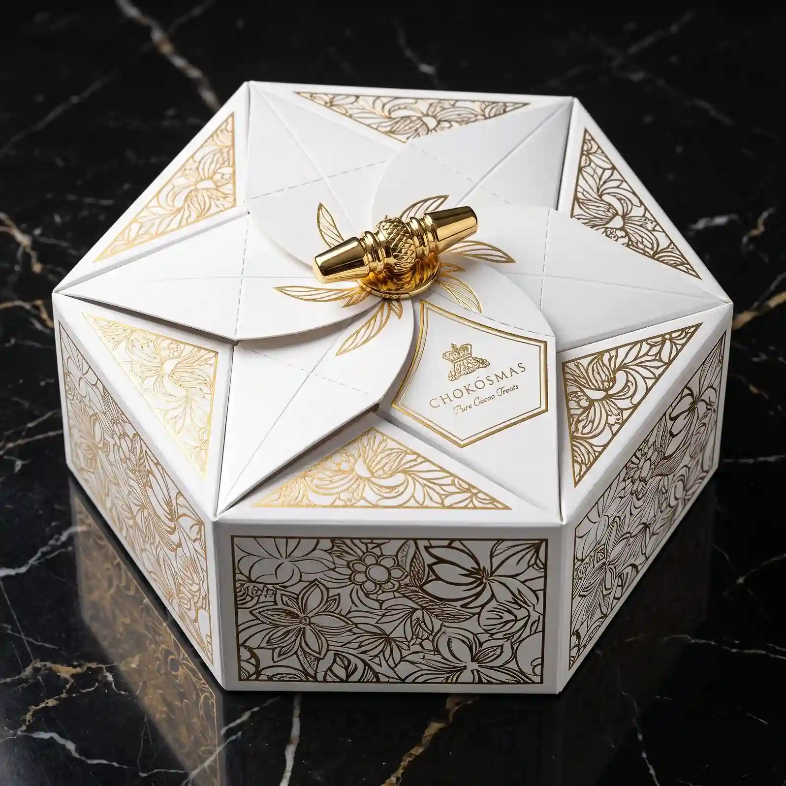 Custom luxury gift box from Horizons Packaging