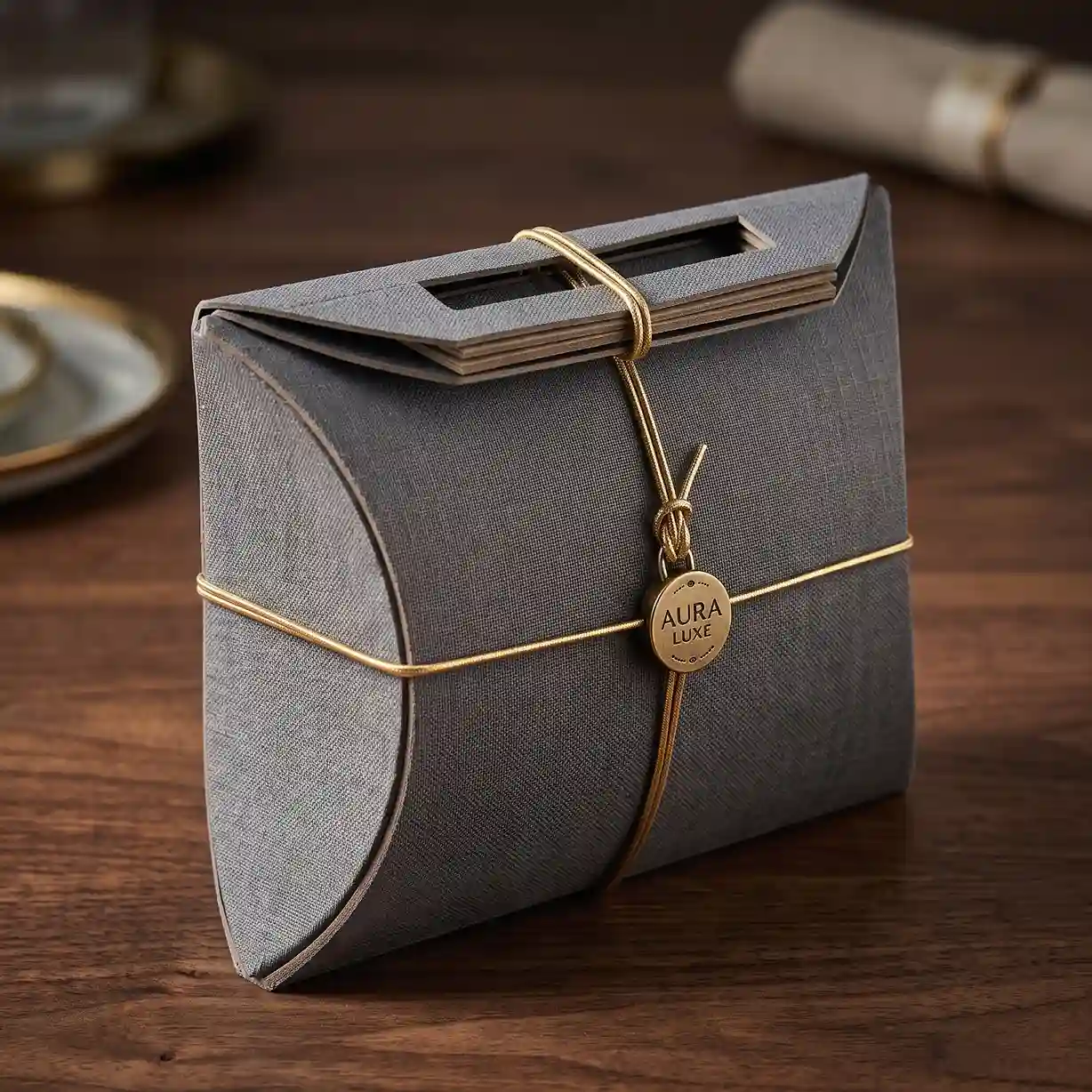 Custom pillow gift box from Horizons Packaging