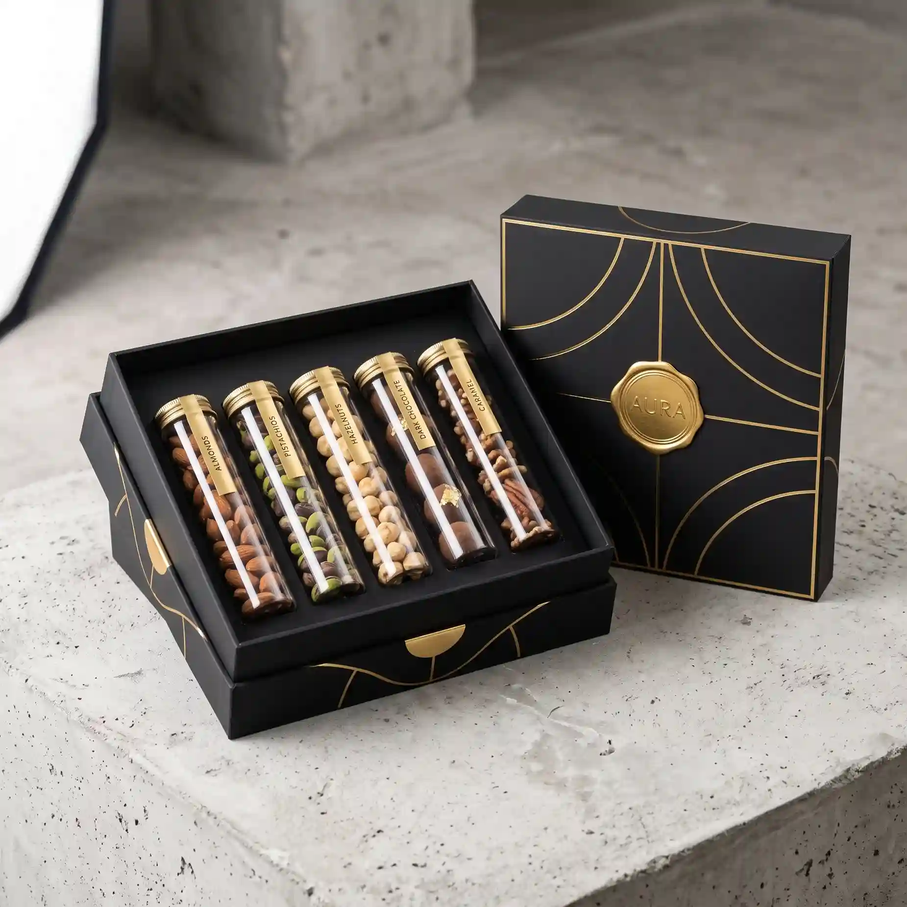Custom sweet gift box from Horizons Packaging