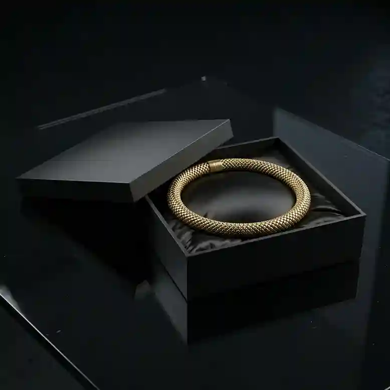 Custom bracelet box from Horizons Packaging
