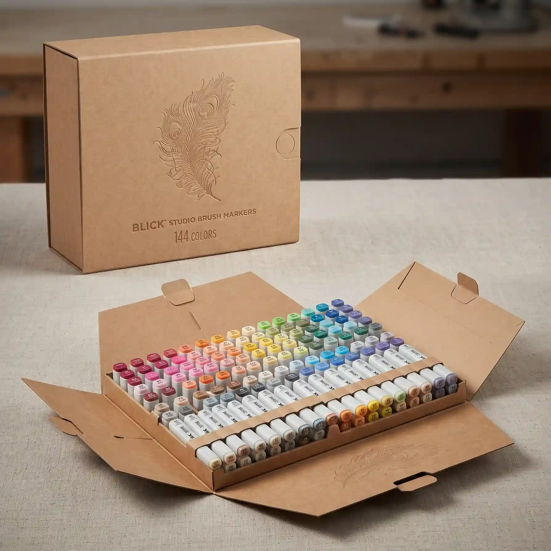 Custom marker box from Horizons Packaging